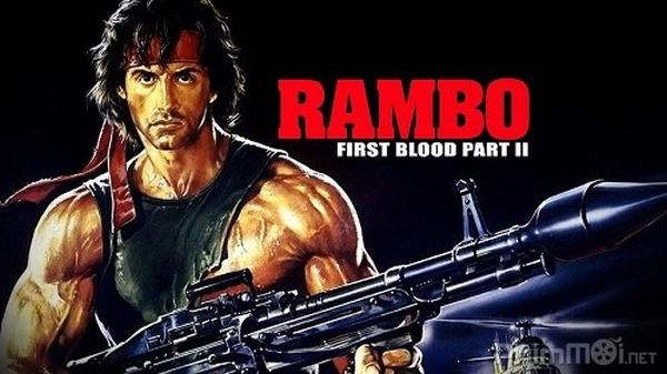 Seri Rambo - phim hành động Mỹ bắn súng hấp dẫn
