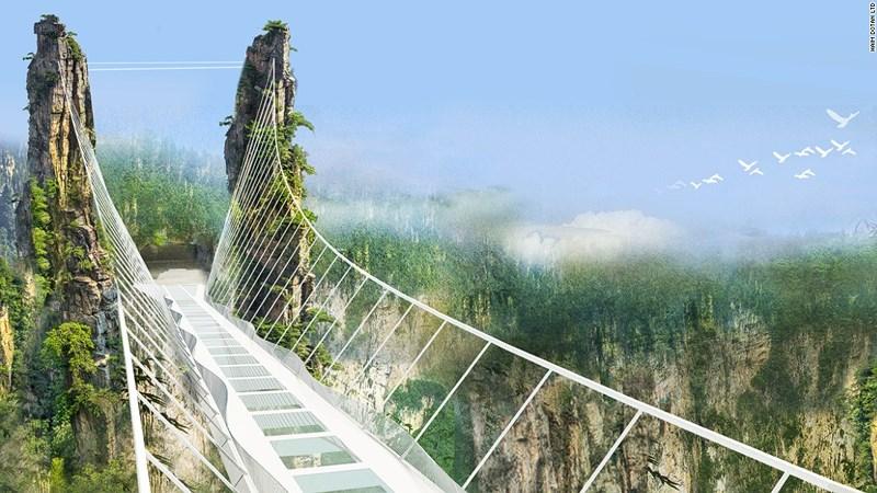 Cây cầu kính dài nhất thế giới