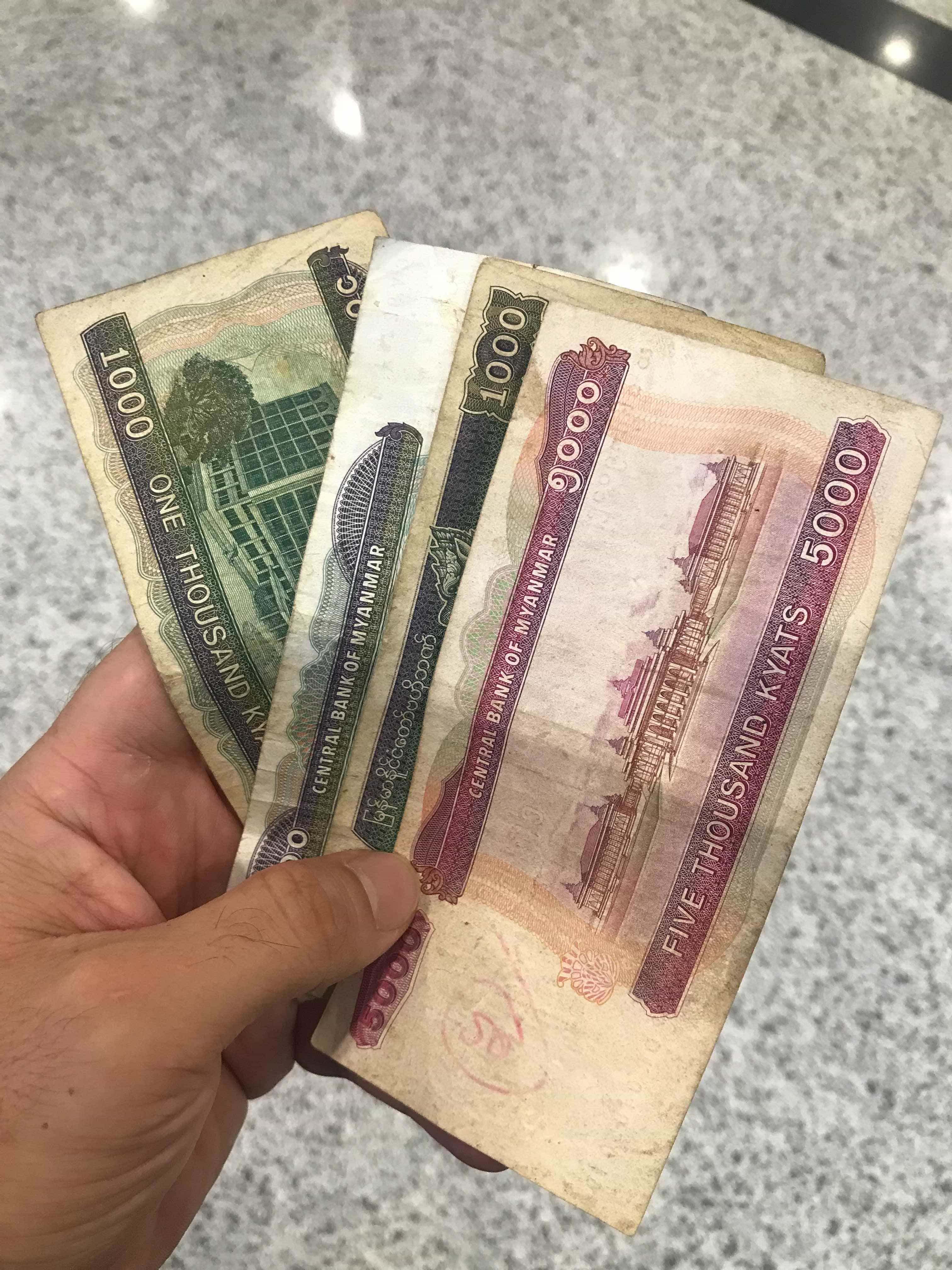 Cash in Myanmar, Atm in Myanmar
