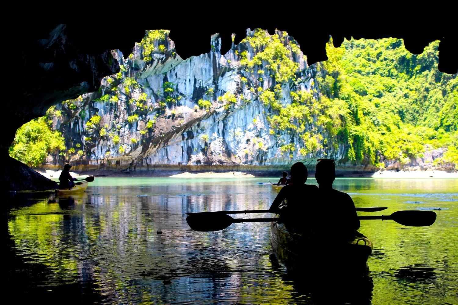 Dark and Bright Caves - Ha Long Bay