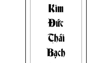 Bài vị sao Thái Bạch kiểu chữ quốc ngữ
