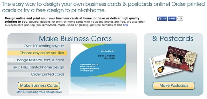 business card star