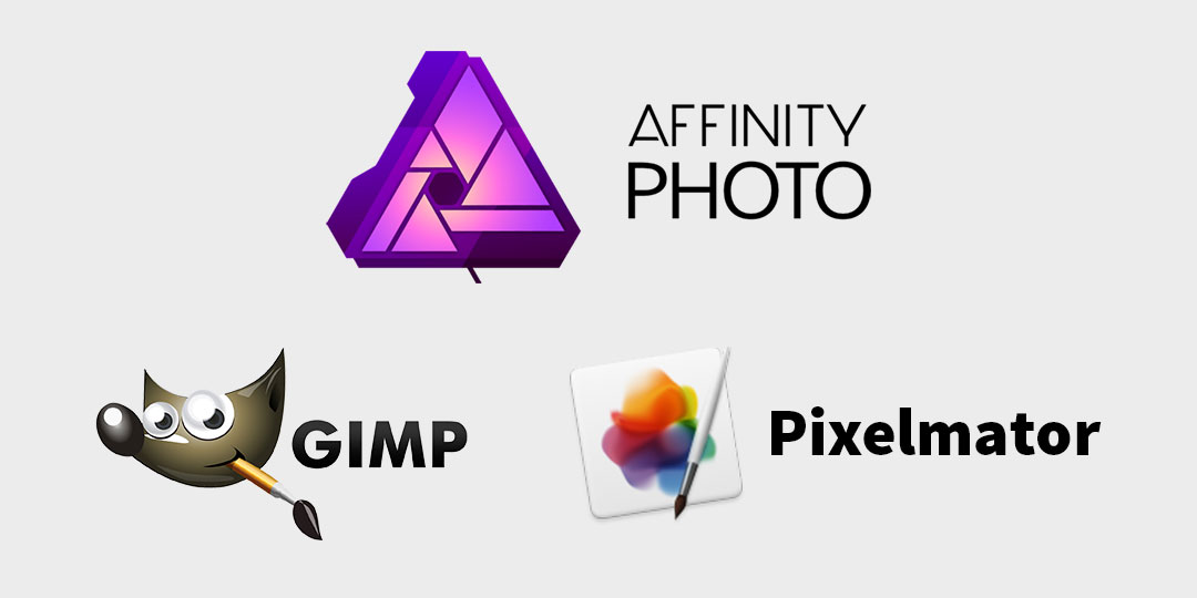 Các phần mềm thay thế Photoshop: Affinity photo, gimp, pixelmator