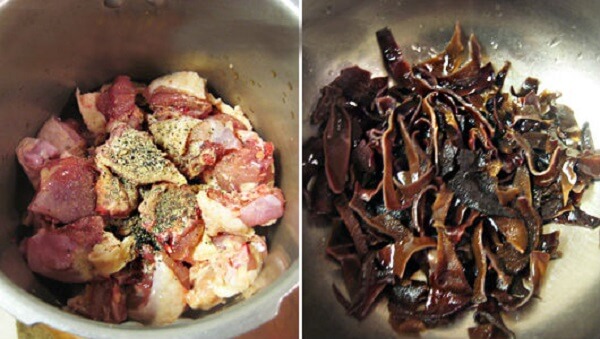 Thái mộc nhĩ - Cách làm thịt nấu đông theo truyền thống với mộc nhĩ