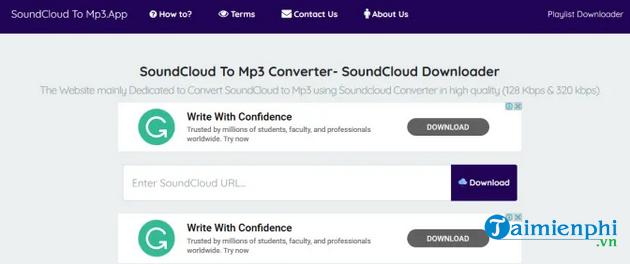 Cách tải nhạc trên SoundCloud về máy tính