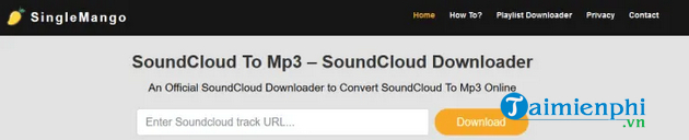 Cách tải nhạc trên SoundCloud về máy tính