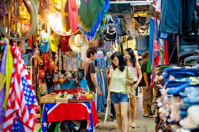 Chợ đêm Bangkok ở đâu? (Ảnh ST)
