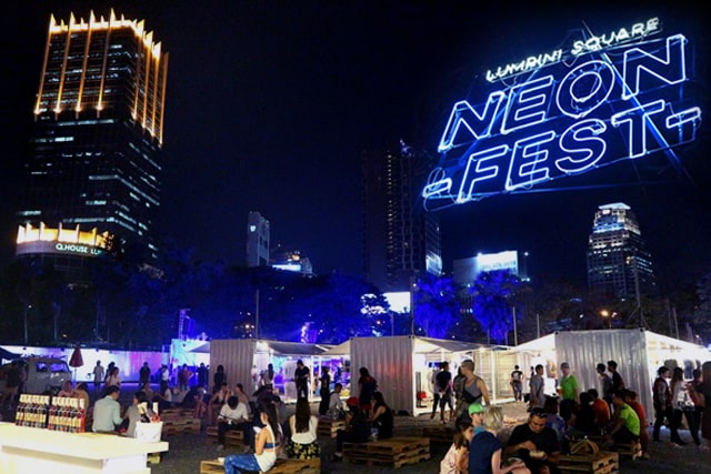 Chợ đêm Neon Fest (Ảnh ST)