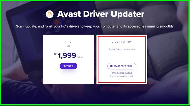 Download and activate Avast Driver Updater for free