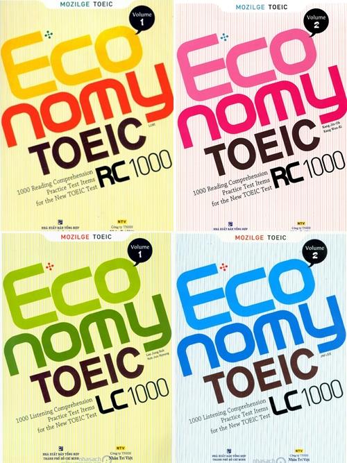 Economy TOEIC LC 1000 volume 1 2 3 4 5