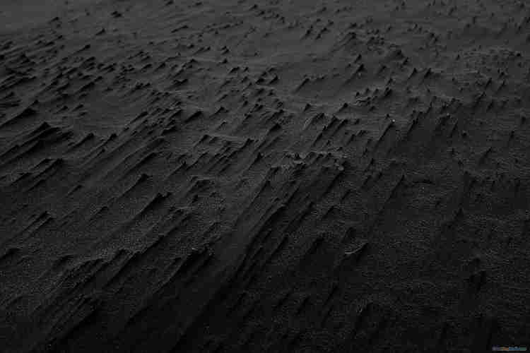 Nhiếp ảnh cát xám đen