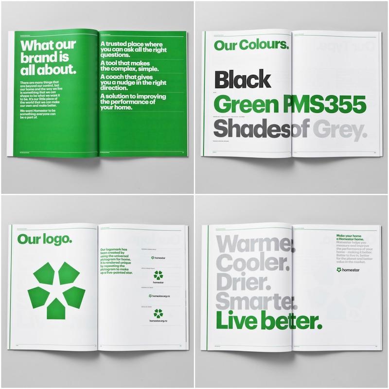 Green Bold Brand Guidelines Example