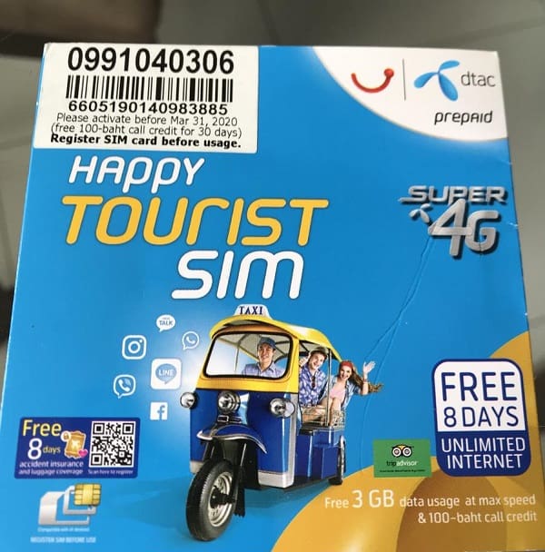 Hướng dẫn cách mua sim 4G Thái Lan chi tiết: Mua sim 4G Thái Lan ở đâu?
