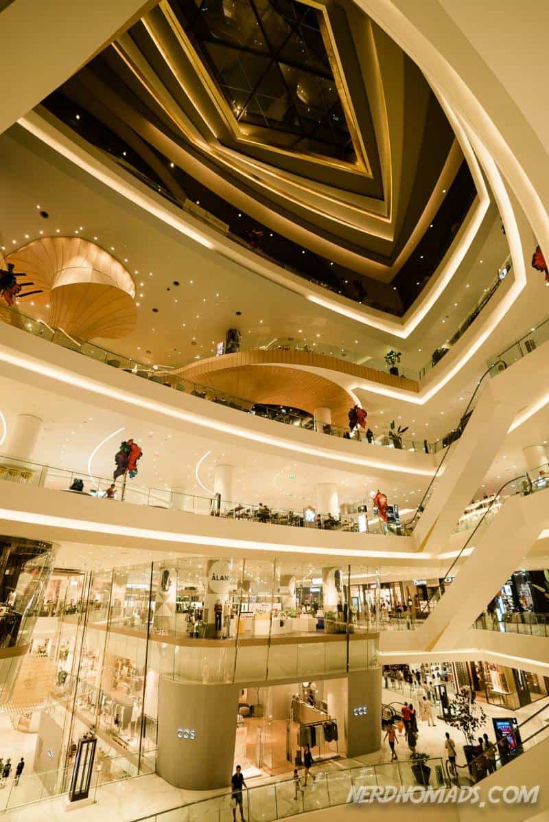 IconSiam is a huge and modern shopping mall in Bangkok