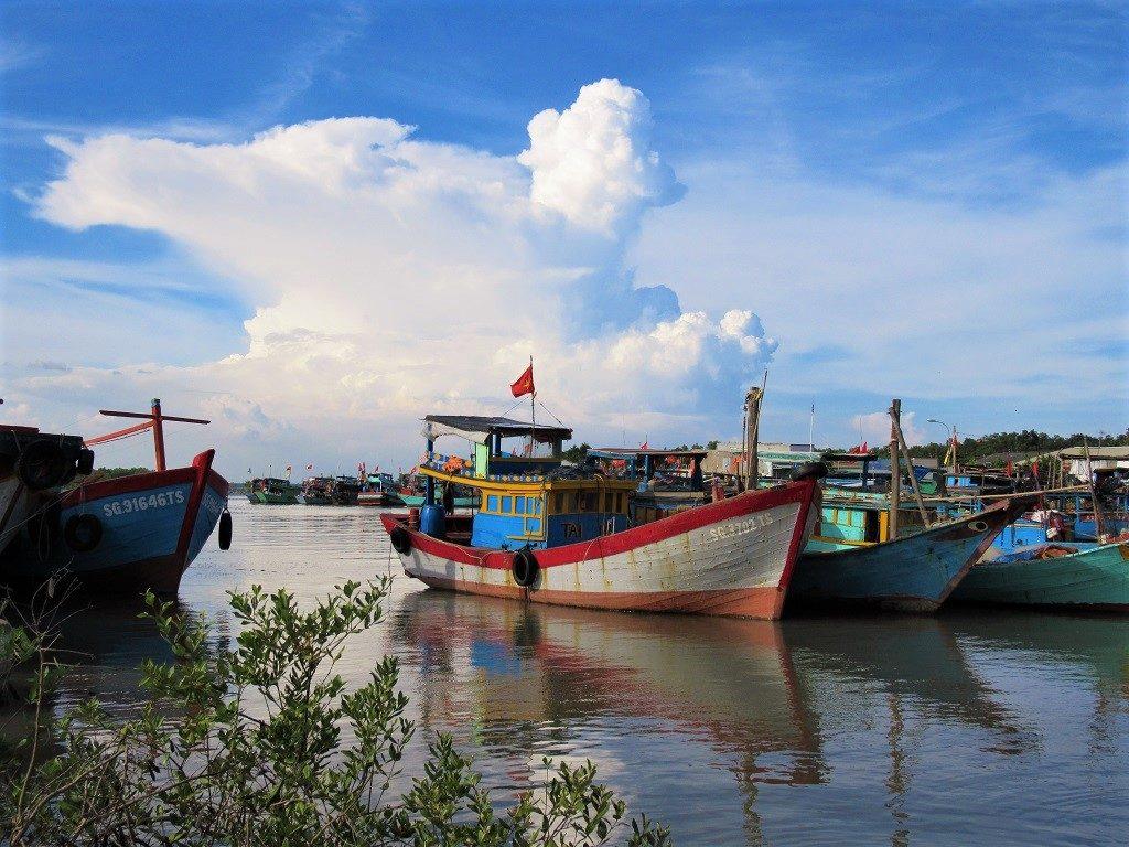 Greenlines ferry port at Can Gio Pier, Vietnam