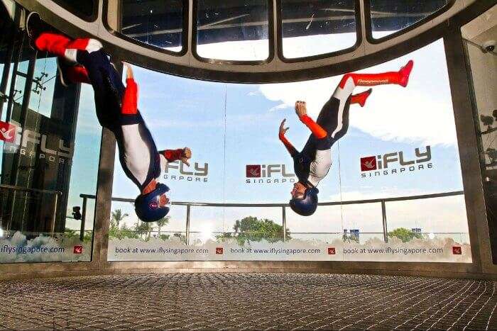 Indoor Skydiving at iFlySingapore