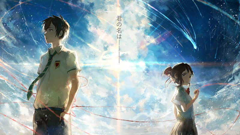 Kimi No Na Wa ( Your Name) - Phim tình cảm anime được chọn lọc