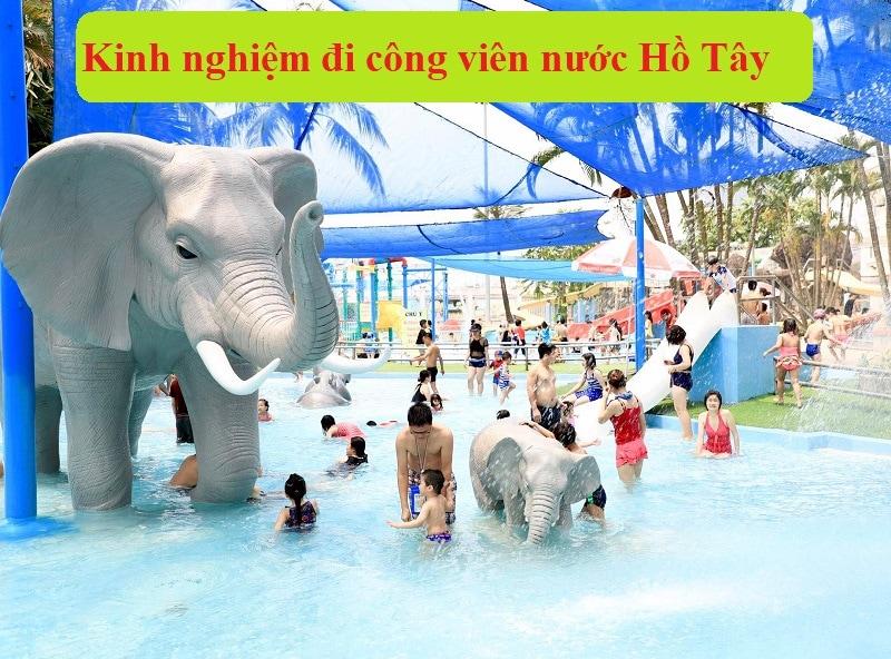 Kinh nghiệm đi công viên nước Hồ Tây Hà Nội: giá vé, giờ mở cửa, có gì chơi?
