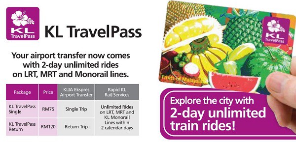 Kinh nghiệm du lịch Kuala Lumpur, mua thẻ KL TravelPass để tiện đi lại