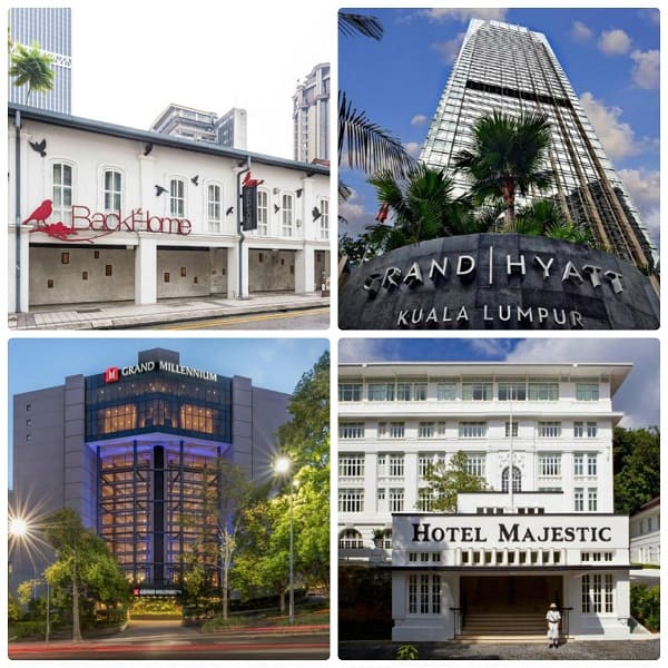 Kinh nghiệm du lịch Kuala Lumpur, đặt phòng khách sạn ở Kuala Lumpur