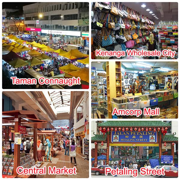 Kinh nghiệm du lịch Kuala Lumpur, các khu chợ mua sắm giá rẻ ở Kuala Lumpur