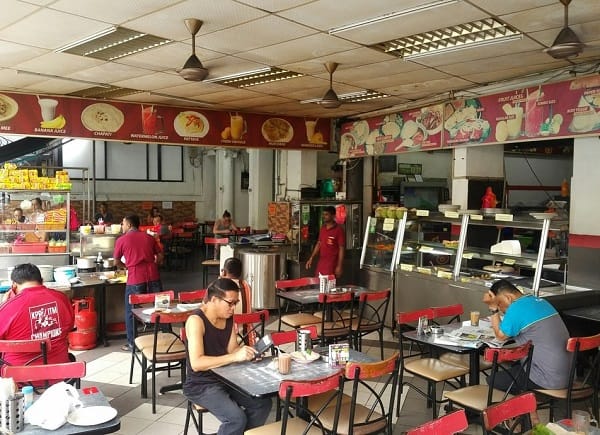 Kinh nghiệm du lịch Kuala Lumpur, Tg’s Nasi Kandar là nhà hàng ngon giá rẻ