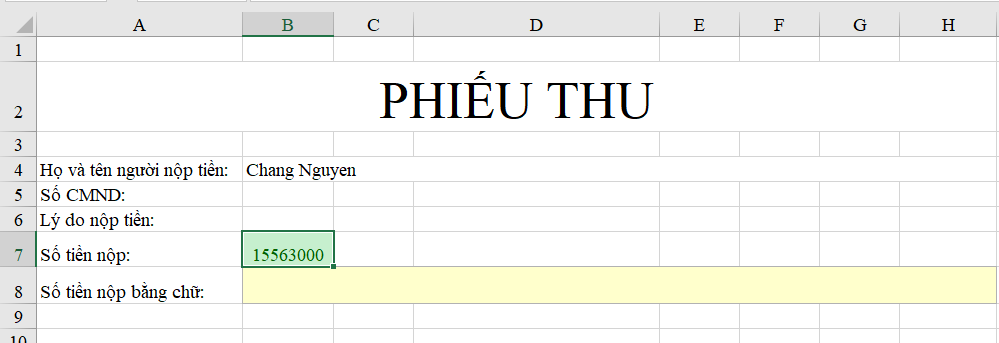 Lap cong thuc so tien bang chu trong Excel 06