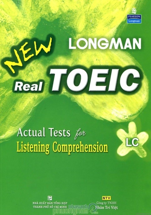 Sách New Real Longman TOEIC - Actual Tests For Listening Comprehension