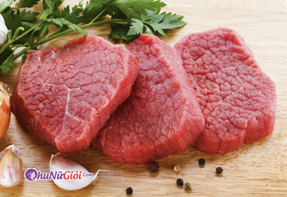Thịt trâu tươi là nguyên liệu chính để làm lẩu trâu thập cẩm