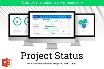 Project status report template 2021