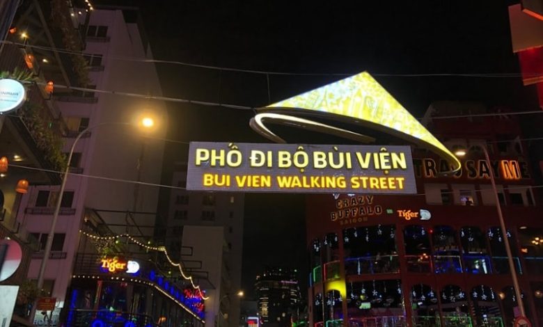 Top 10 địa điểm đi chơi ở Sài Gòn về đêm. Cuộc sống về đêm ở Sài Gòn. Phố Bùi Viện