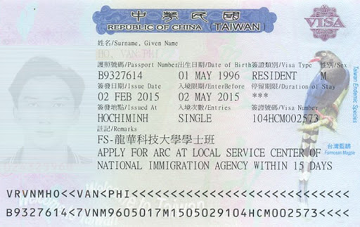 du lịch Đài Loan cần visa không