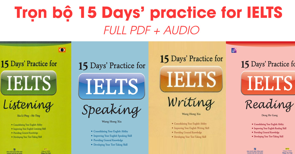 15 days practice for ielts
