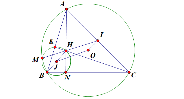 bài tập về độ cao trong tam giác