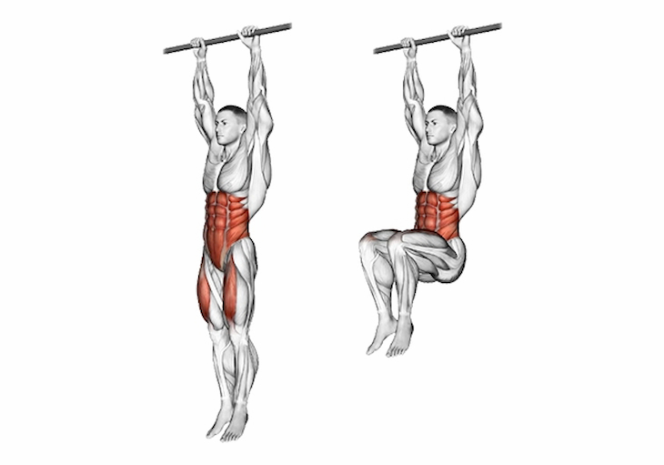 Hanging Leg Raise không chỉ giảm mỡ, tăng cơ bụng dưới mà còn cải thiện sức bền rất tốt