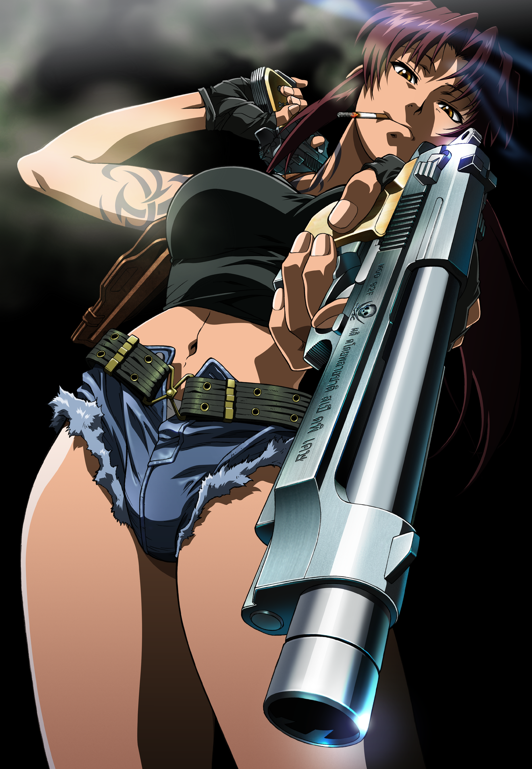 Revy là một trong những nhân vật anime nữ mạnh nhất và cũng tàn nhẫn nhất