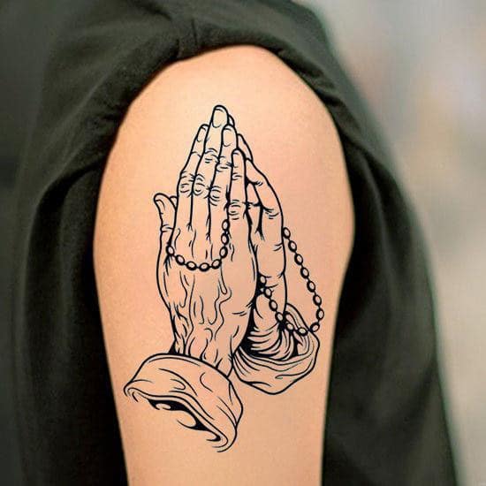 Tattoo xăm bàn tay Phật độc đáo
