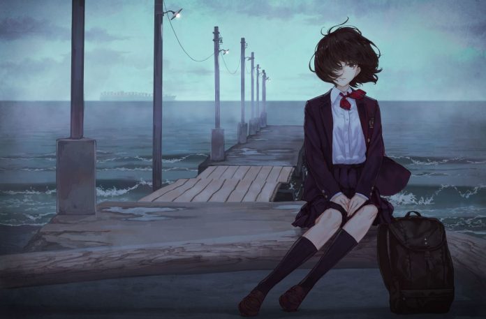 Hình ảnh cô gái trong anime