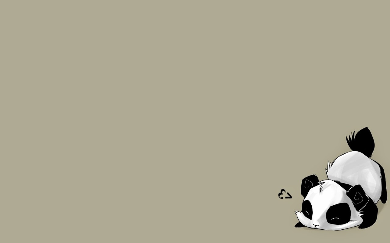 Hình ảnh PowerPoint gấu trúc Panda dễ thương
