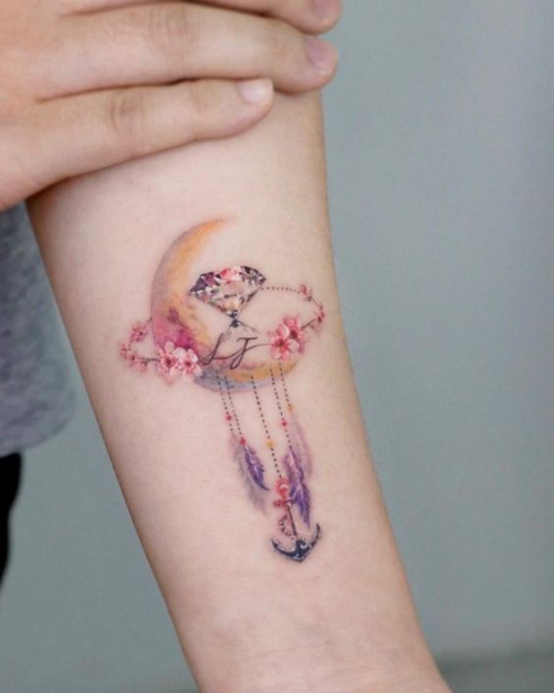 Hình ảnh xăm nghệ thuật tattoo mini đẹp nhất số 18