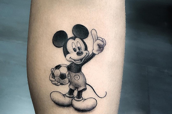 Mickey tattoo cute
