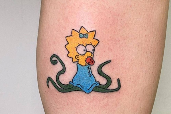 Simpson tattoo cute