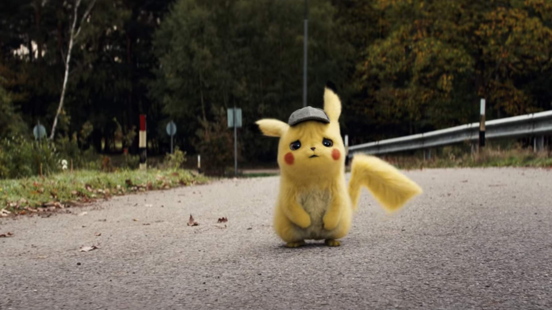 Ảnh Pikachu một mình đi ngoài đường