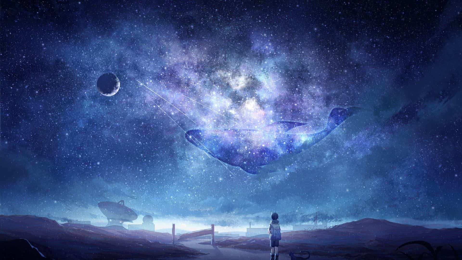 Galaxy Anime Wallpaper