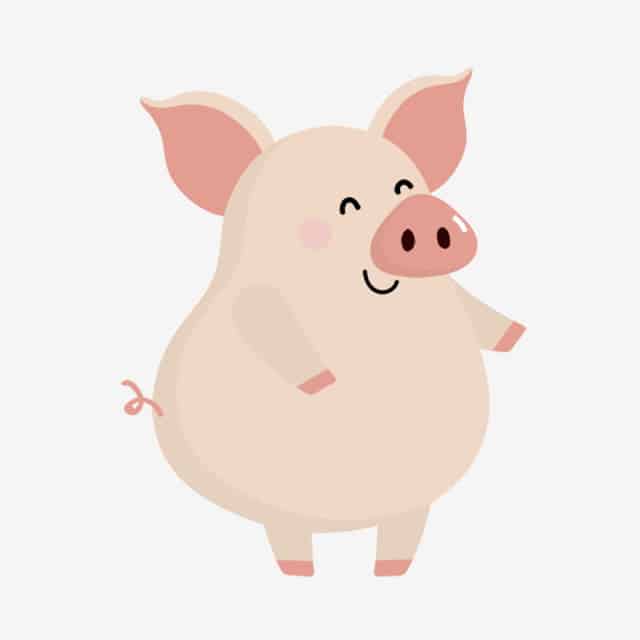Gửi bạn tham khảo icon lợn cute