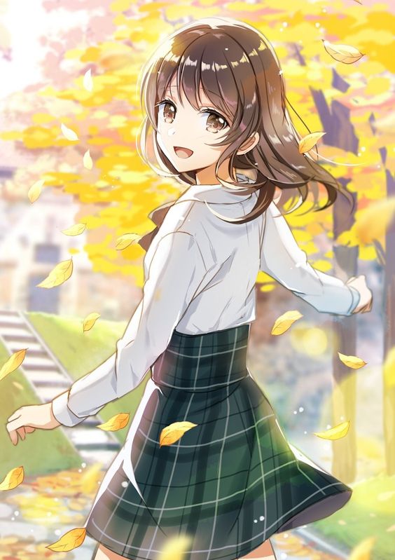 Hình Anime Nữ Cute Đáng Yêu Dễ Thương Nhất