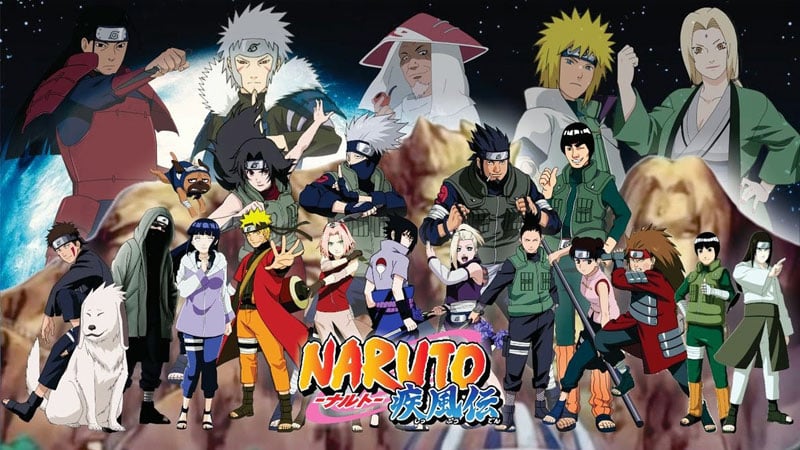 Hình Anime các nhân vật trong Naruto