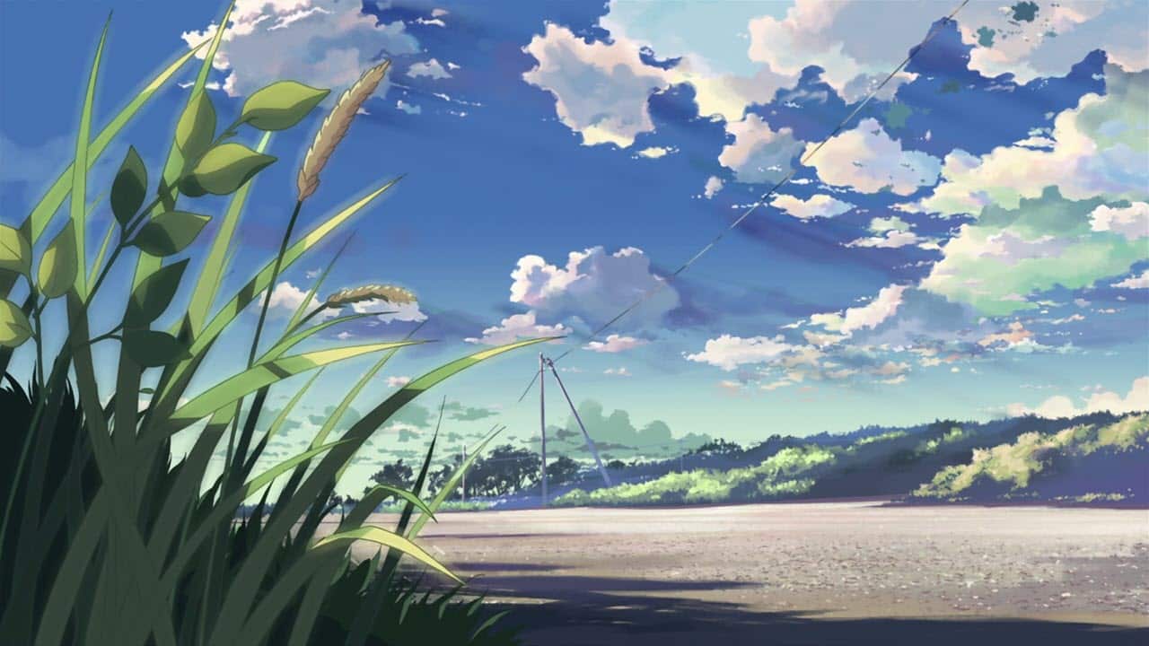 Hình Phong Cảnh Thiên Nhiên Anime bầu trời mây
