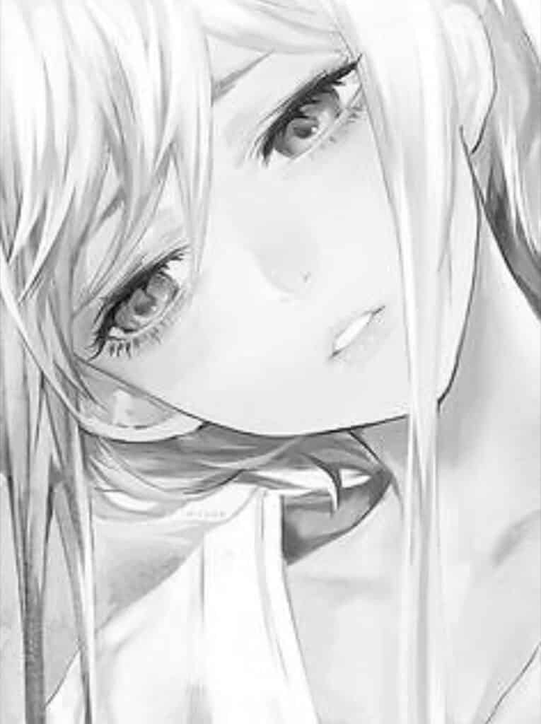 Hình Vẽ Anime Nữ Ngầu Lạnh Lùng buồn