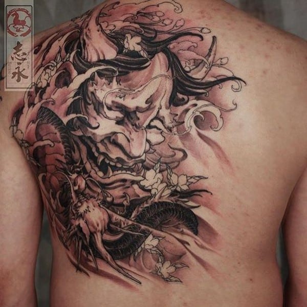 Hình tattoo quỷ dạ xoa đẹp